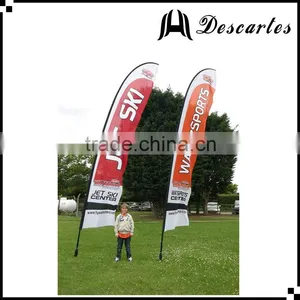 OEM Service 4m Height Promotional Advertising Flags, Decorative Feather Flags for Events thumbnail-2