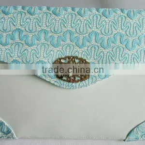 New Styles Lace Fashion Satin Evening Bag thumbnail-3