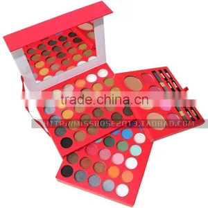 2015new Brand Miss Rose 60Eyeshadow 3Bronzer 4Blusher Palette Cosmetics Makeup Kit thumbnail-4