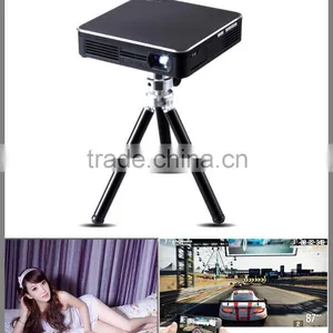 HDP200 Portable Mini Projector Infocus Full hd 3d Led Projector 1080p for Home Video Wifi Projectors Built in Battery Projector thumbnail-1