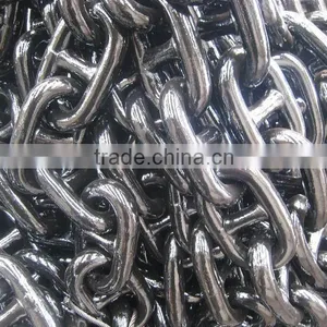 Black Marine Stud Chain Mooring Anchor Chain thumbnail-4