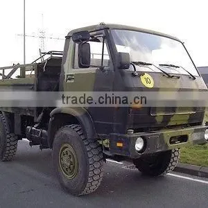 USED TRUCKS - MAN 8-136 EXMILITARY FLAT BED 4X4 (LHD 6146) thumbnail-2