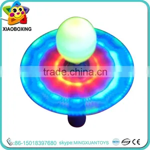 Musical Light Toy/led Flash Light Toy/plastic Rotate Luminous Round Ball thumbnail-6
