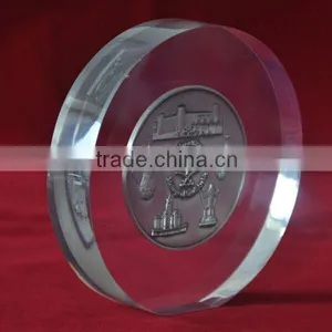 Polyester Resin Round Circle 3d Display With Real Pills Inside thumbnail-1