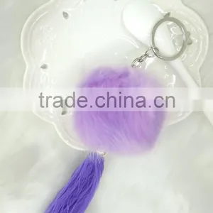 Good Selling Tassels Plush Key Holder thumbnail-1