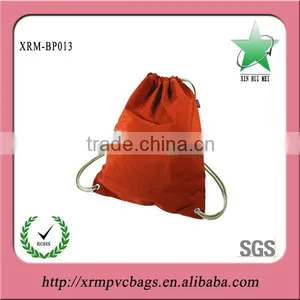 Velvet Foldable Drawstring Backpack thumbnail-1