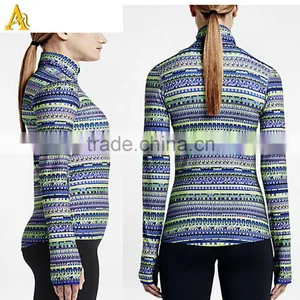 OEM New Fashion Wholesale Breathable Dri Fit Women Running Gym Sport Hoodie thumbnail-3