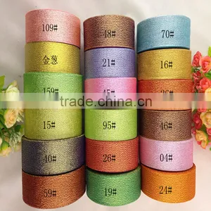 2016 Direct Factory Colorized Glitter Metallic Ribbon thumbnail-1