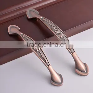 Antique Bronze Zinc Alloy Furniture Hardware Cabinet Handles Modern Home Garden Classical Brass Knobs thumbnail-5