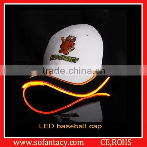 Best Quality Custom LED Hat and LED Cap , LED Baseball Caps With Lights thumbnail-2