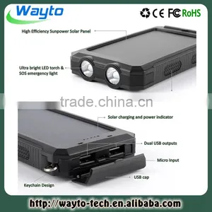 2016 Popular Solar Battery Charger 12V Solar Panel Raw Material Solar Mobile Phone Charger thumbnail-1