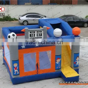 Soccer Sport Theme Inflatable Bouncing Combo Bouncer for Children Backyard thumbnail-1