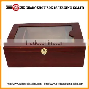 Wholesale Luxury Window Box High Quality Wine Box thumbnail-3