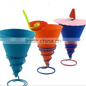 FDA&LFGB Approved Food Grade Silicone Ice-cream Maker thumbnail-1