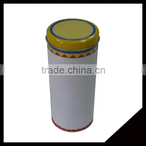 Easy Open Lid Recyclable Feature Metal Biscuit Tin Container Food Storage Tin Box thumbnail-1