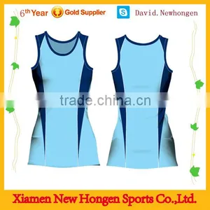 New Design Comfortable Netball Uniform With Full Sublimation thumbnail-1