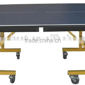 Factory Promotion 1.8m Movable Mini Table Tennis Table With 16mm Table Board thumbnail-1