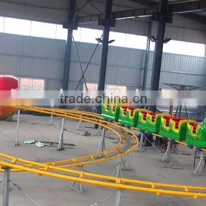 Fairground Rides Amusement Park Rides Roller Coaster Caterpillar Rides Adults / Children Exciting Mini Roller Coaster for Sale thumbnail-6