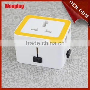 Walmart Gold Supplier Wonplug Patent 2015 New Arrival Dual Usb Travel Wall Charger thumbnail-1