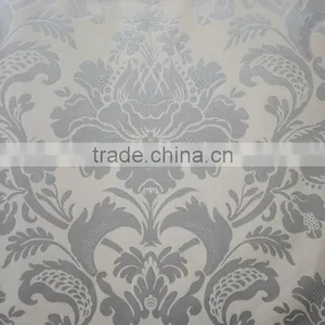Damask Design 3D Effect Wallpaper for Apartment thumbnail-1