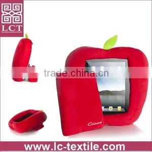 Wholesale Hot Sell Comfortable Plush Fabric Ipad Cushion With Your Logo Embroideried(LCTP0045) thumbnail-1
