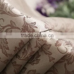 100% Polyester Fabric Jacquard Curtain Panel Grommet Drapes thumbnail-1