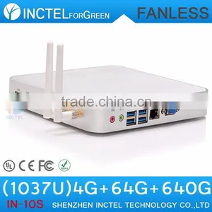 Intel Celeron 1037u Fanless Alluminum Chassis Kodi X86 Mini pc thumbnail-2
