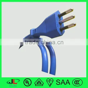 Italy Standard Approval Power Supply Cable/italy Male to Female Plug/Italy 3 Pin Power Plug Extension Cord thumbnail-3