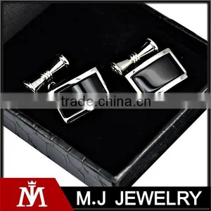 Trendy Silver Tone Men Cufflinks 2015 thumbnail-1