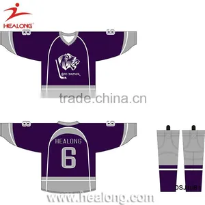 Hight Qulity Cheap Hot Sale Reversible Sublimation Ice Hockey Wear Shirts Jerseys China thumbnail-5