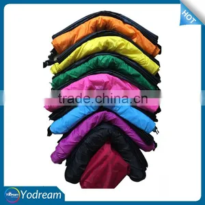 Fast Inflatable Camping Sofa Banana Sleeping Bag Hangout Nylon Lazy Lay Laybag Air Bed Chair Couch Lounger Saco de Dormir thumbnail-3