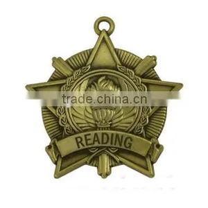 Promotion 3D Book Reading Student Custom Sport Medals Wholesale thumbnail-1