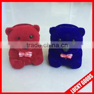Fashionable Wholesale Ring Boxes With Little Bear Shape thumbnail-1