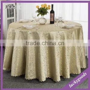 Hotel and Restaurant Use Royal Blue Printing 132 Round Table Cloth Wholesale thumbnail-4