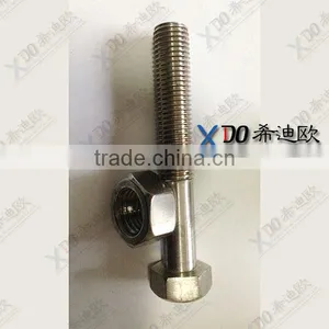 Inconel601. Inconel625. Inconel600 Stainless Steel Din931 Hex Bolt thumbnail-3