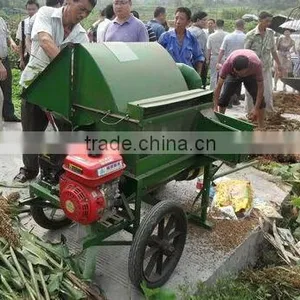 Home Use Professional Rice and Broomcorn Thresher thumbnail-1