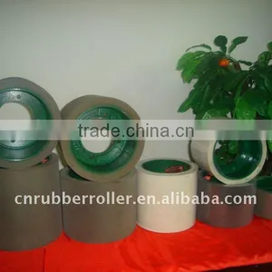 10 Inch NBR Rice Rubber Roller Parts of Rice Dehusking Machine,rubber Rolls for Rice Processing thumbnail-1