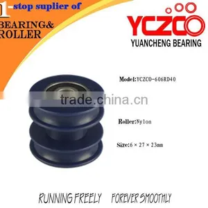 606 Special Double Bearing and u Groove Sliding Roller thumbnail-1