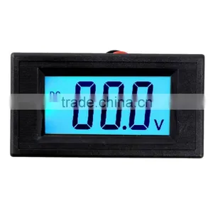 2-wire 7V-20V DC Car Digital Voltmeter, Voltage Meter for Motorcycle thumbnail-1