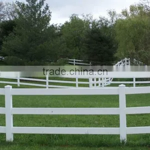 High Quality UPVC Ranch Fence (Scrwless Design) thumbnail-1