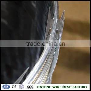 Razor Barbed Wire /cbt 65 Barbed Razor Wire /stainless Steel Razor Wire thumbnail-1