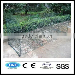 China Wholesale CE&ISO Certificated Plastic Coated Gabion Basket(pro Manufacturer) thumbnail-1