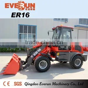 New Everun Brand 1.6 Ton Small Wheel Loader For Sale thumbnail-4