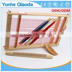 Kids Educational Wooden Traditional Toy DIY Weaving Loom thumbnail-5