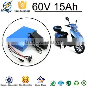 Rechargeable Customs 3.7V 18650 Cell 60v 15Ah Lithium Battery Pack 12v 30ah With Charger BMS thumbnail-5