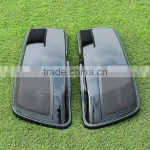 Saddlebag Lid Speaker Cutouts w/ Grill For Harley Davidson Touring FLT 2014-2017 thumbnail-3
