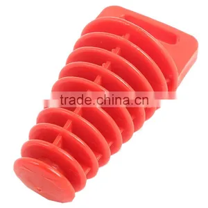 Red Wash Plug Exhaust Muffler Bung Cleaner Wash Pipe-Plug For 4 Stroke Motorbike thumbnail-2