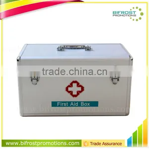Home Metal Box Aluminum Medical First Aid Kit thumbnail-1