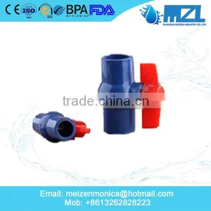 1/2" Inch Inch Hot Selling Cheapest Price PVC Ball Valve, Upvc Ball Valve, Pvc Pipe Fittings China Factory thumbnail-5