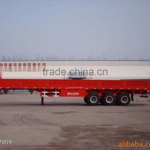 25~60ton Drop Side Tractor Trailer thumbnail-1